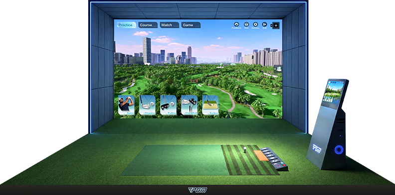 Illustrative PGM P8 simulator installation; package contents differ