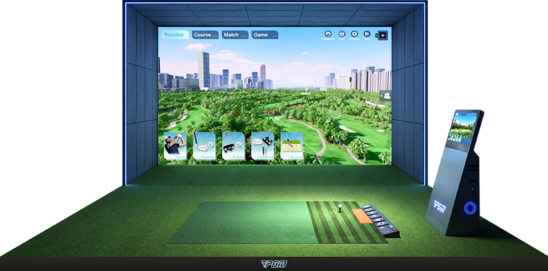 Illustrative PGM P8 simulator installation; package contents differ